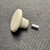 1-1/2" Unglazed Pre-Fired Ceramic Knob For Painting Flatter Top