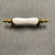 Antique Brass Pull with White Ceramic Center
LQ-P50031V-ABW-C7