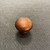simple antique copper knob