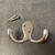 Chrome Double Robe Hook with Screws