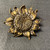 Rubbed Bronze Sunflower Knob