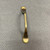 Antique Brass Spoon Foot Pull