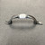Antique Silver with White Pull