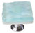 Sietto Glacier light aqua knob with polished chrome base