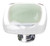 Sietto Reflective spruce green knob with polished chrome base