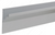 Modern Handle in Y Shape for 3/4 in Panel - 3149 - Satin Aluminum - 12 ft