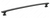 Richelieu Transitional Metal Pull - 5254 - Matte Black - 18 in