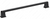 Richelieu Transitional Metal Pull - 8695 - Matte Black - 18 in