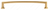 Richelieu Transitional Metal Pull - 8675 - Brushed Aurum Gold - 12 in