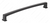 Richelieu Transitional Metal Pull - 8675 - Matte Black - 12 in