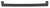 Richelieu Transitional Metal Pull - 8675 - Matte Black - 12 in