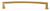 Richelieu Transitional Metal Pull - 8675 - Brushed Aurum Gold - 18 in