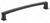 Richelieu Transitional Metal Pull - 8675 - Matte Black - 18 in