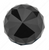 Richelieu Eclectic Crystal Knob - 8737 - Chrome, Black - 30 mm