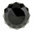 Richelieu Eclectic Crystal Knob - 8737 - Chrome, Black - 40 mm
