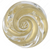 Richelieu Traditional Murano Glass and Metal Knob - 9030
