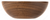Richelieu Modern Wood Knob - 4407 - 64 mm - Walnut, White