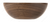 Richelieu Modern Wood Knob - 4407 - 64 mm - Matte Black, Walnut