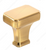Richelieu Transitional Metal Knob - 8650 - Brushed Aurum Gold - 30 mm