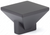 Richelieu Modern Metal Knob - 4040 - Matte Black - 40 mm