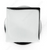 Richelieu Modern Glass Knob - 6319 - Clear, Chrome - 19 mm