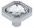 Richelieu Modern Metal and Crystal Knob - 2626