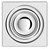 Richelieu Transitional Metal Knob - 8822 - Chrome - 30 mm