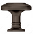 Richelieu Traditional Metal Knob - 8818 - Honey Bronze - 33 mm