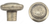 Richelieu Traditional Bronze Knob - C3 - Pewter Bronze - 35 mm