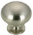 Richelieu Traditional Brass Knob - 3923 - Brushed Nickel - 32 mm