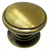 Richelieu Traditional Metal Knob - 8098 - Antique English - 31 mm