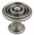 Richelieu Traditional Metal Knob - 1843 - Pewter - 43 mm