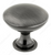 Modern Metal Knob - 9041 - Black Stainless Steel - 30 mm