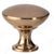Richelieu Modern Metal Knob - 9041 - Champagne Bronze - 25 mm