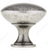 Richelieu Modern Metal Knob - 9041 - Pewter - 40 mm