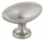 Richelieu Modern Metal Knob - 728 - Brushed Nickel - 23 mm