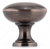 Richelieu Traditional Metal Knob - 2391 - Antique Copper - 30 mm