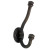 Rubbed Bronze Coat Hooks