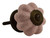 Pink Ceramic Knob with Antique Bronze Rosette
DL-PKCRMANT-001