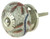 White Cracked Ceramic Knob with Red and Blue Floral Design
DL-RCK-0013
