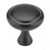 Traditional Metal Knob - 7903 - Matte Black