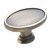 Transitional Metal Knob - 8023 - Antique English