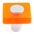 Eclectic Plastic Knob -1225 - Orange
