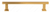 Richelieu Transitional Metal Pull - 8645 - Brushed Aurum Gold - 192 mm