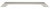 Richelieu Modern Metal Pull - 8875 - Brushed Nickel - 320 mm