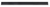 Richelieu Modern Metal Pull - 5854 - Matte Black - 480 mm