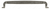 Richelieu Traditional Forged Iron Pull - 6587 - Natural Iron - 256 mm
