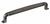 Richelieu Traditional Forged Iron Pull - 6587 - Florentine Bronze - 256 mm