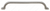 Richelieu Traditional Forged Iron Pull - 6965 - Natural Iron - 160 mm