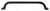 Richelieu Traditional Forged Iron Pull - 6965 - Matte Black Iron - 160 mm